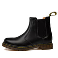 Botas Martin de Cuero de Vaca con Tacón Grueso Estilo Otoño para Mujeres