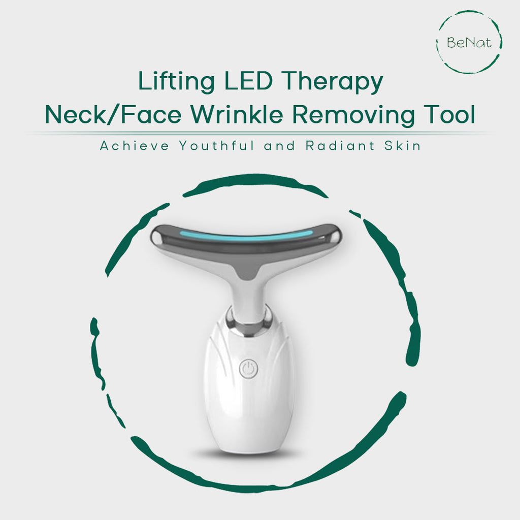 Dispositivo de Terapia LED para Lifting de Cuello y Rostro